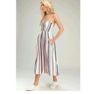 Free people white dress size Large